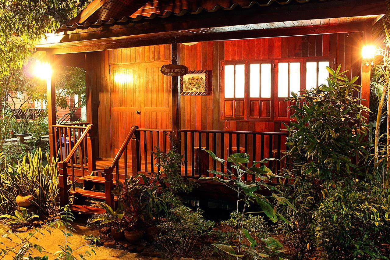 Baansuan Lychee Maeklong Resort Ampawa Amphawa Exterior foto