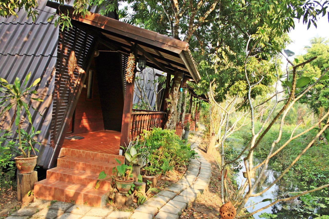 Baansuan Lychee Maeklong Resort Ampawa Amphawa Exterior foto