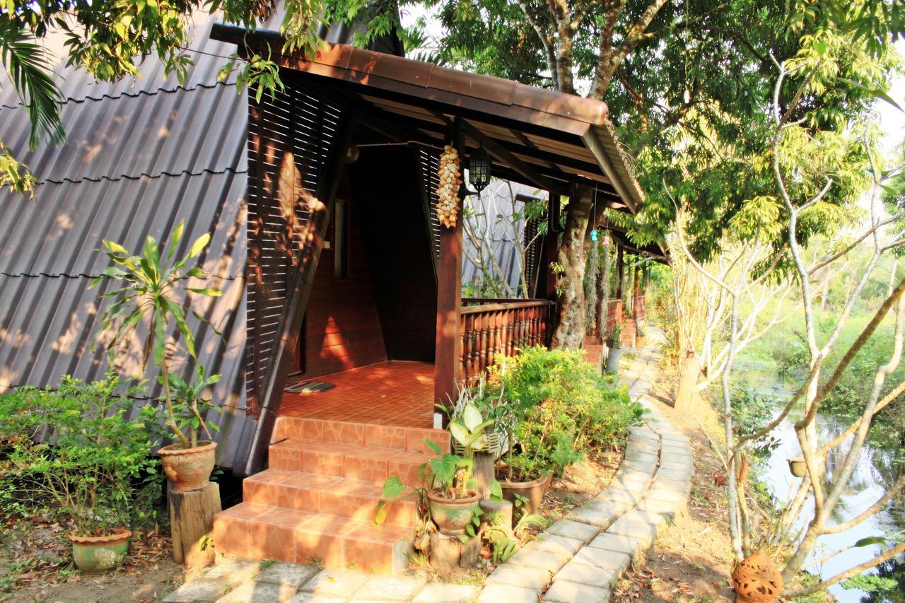 Baansuan Lychee Maeklong Resort Ampawa Amphawa Exterior foto