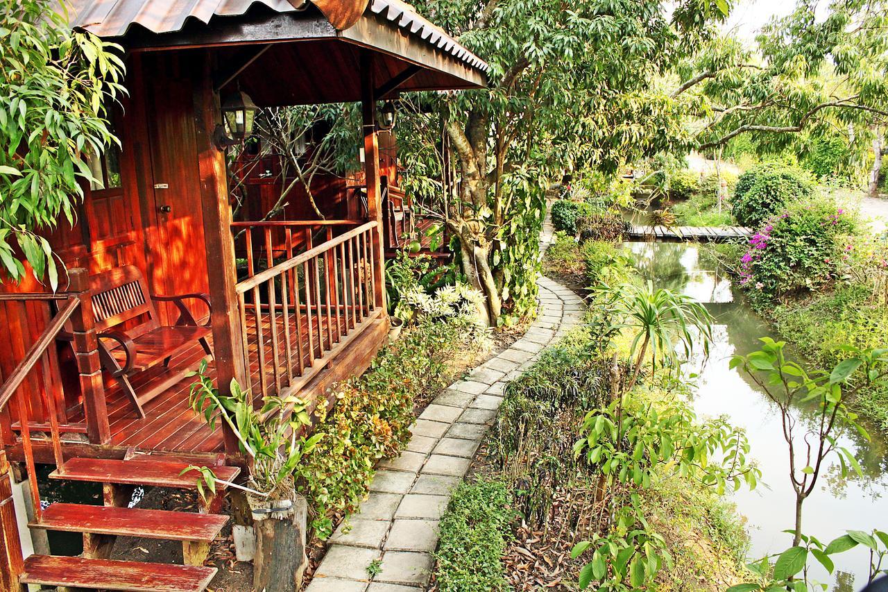 Baansuan Lychee Maeklong Resort Ampawa Amphawa Exterior foto
